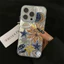 Punk Cool Angel Sun Ốp Lưng Cho IPhone 17 16 Pro Max 17 Air 15 14 13 12 11 Pro Max X XS XR 16e Ốp Lưng Điện Thoại Bạc Laser Matte Chống Sốc Lông Vũ Kết Cấu Cứng
