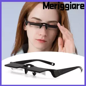 Kính khúc xạ lười MERIGGIARE, Kính bảo vệ mắt siêu nhẹ, Gương đọc sách PC chống mệt mỏi Đọc sách
