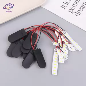 Bộ đèn HFTOY Hạt bóng đèn nhỏ phát sáng / hộp pin để làm mô hình sáng tạo Bộ dụng cụ bố trí cảnh chiếu sáng nhà búp bê ~