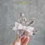 Cô Gái Trái Tim Trong Suốt Màu Hồng Ngôi Sao Lấy Kẹp Ngọc Trai Nơ Tôn Lười Đi Lại Tất Cả Trận Đấu Cá Mập Tóc Phụ Kiện