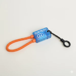 Cáp sạc ngắn 15cm - Sạc nhanh 240W - Sẵn móc treo - Siêu nhẹ - Bền chắc - Đa dạng màu sắc - Bảo hành 6 tháng