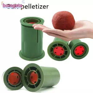 BORAGETE Mồi Câu Cá Bóng Shaper, Khuôn Cá Chép Máy Làm Mồi Tròn, Phụ Kiện Làm Mồi Cán ABS Di Động Đất Mồi Bóng Dụng Cụ Câu Cá