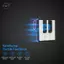 HFTOY Bàn Phím Đàn Piano Mini Fidget Clier Đồ Chơi Nhẹ Di Động Móc Khóa Hài Lòng Xúc Giác Cho Trẻ Em Đảng Ủng Hộ Giảm Căng Thẳng ~