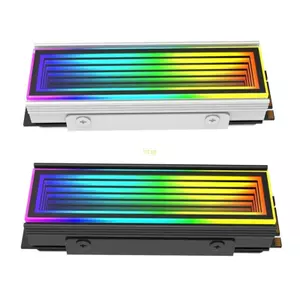 Btsg Hiệu suất cao M 2 Tản nhiệt SSD Argb Light Bar Coolers Tay nghề tinh xảo Tản nhiệt Độ dẫn nhiệt cao