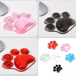 Btsg CatPaw Tiện Dụng Cổ Tay Miếng Lót Cho Chuột Gel Hỗ Trợ Đệm Mềm Tay Giảm Đau Silicon Cho Laptop Máy Tính