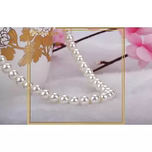 Hạt ngọc trai giả Siyuyan Trắng 8mm Nelace VN