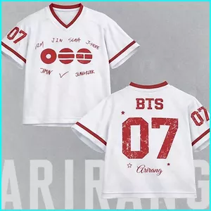 SY3 BTS thoải mái áo thun mềm mại trở lại áo số 07 dạo phố ARMY người hâm mộ quà tặng Áo thun YS3