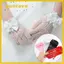 Găng tay lưới ren GUSTAVA, Găng tay cưới trẻ em thắt nơ mỏng, Găng tay váy nghi thức ngắn Găng tay tiệc sinh nhật công chúa ngày lễ