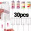 Dụng cụ bắn bánh đẩy lên trong suốt có nắp 12 hộp đựng cốc tráng miệng bằng nhựa cho sự kiện lễ hội kem Mousse VN