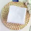 MAKY 6 / 12 Chiếc Trắng Mềm Cotton Khăn Tay Khăn Tay Quý Ông Khăn Tay DIY Màu Trơn Khăn Tay VN