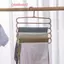 Móc Treo Quần Áo Quần Móc Treo Giá Đỡ Tủ Quần Áo Sắp Xếp Bảo Quản 5 Lớp Quần Khăn Khăn Ras Tổ Chức Bảo Quản