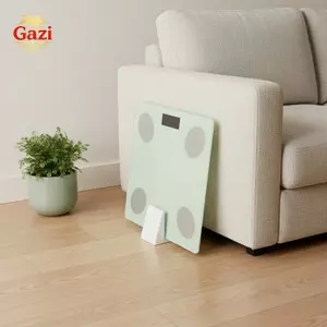 Lưu trữ cân mỡ cơ thể Ra No Drill Dính Giá đỡ cân kỹ thuật số dọc cho phòng tắm Phòng giặt Sử dụng tại nhà [VN]