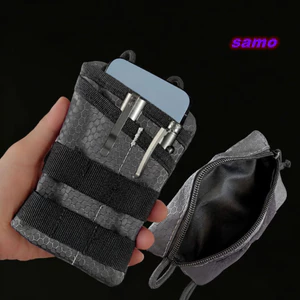 SAMO Pocket Organizer, Túi EDC nhỏ gọn đa năng, Túi đa năng bền mỏng di động ngoài trời