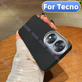 COD Da Mờ Sang Trọng Họa Tiết Da Mỏng Ốp Lưng Điện Thoại Tecno Spark 30C Hàng Mới Về Silicon Mềm TPU Bảo Vệ Chống Sốc Kinh Doanh ốp Lưng
