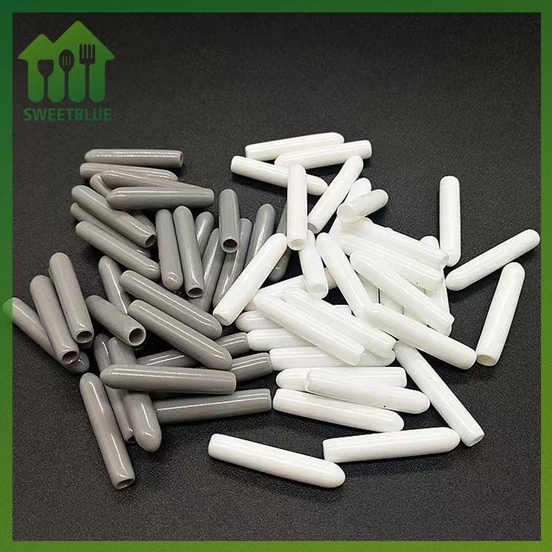 SWEET 50 Chiếc Máy Rửa Chén Giá Nắp Đầu Tine Nắp Nắp Linh Hoạt Đầu Tròn Mũ Bảo Vệ Cho Điều Sắc Nét Để Ngăn Ngừa Va Chạm n