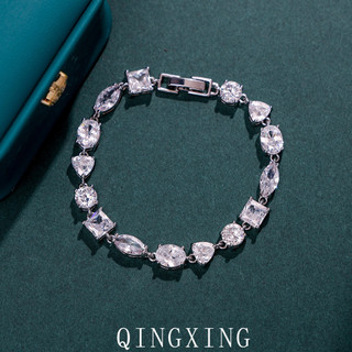 Châu Âu Mỹ ins Phong Cách Mới Vòng Tay Zircon Thời Trang Nữ
