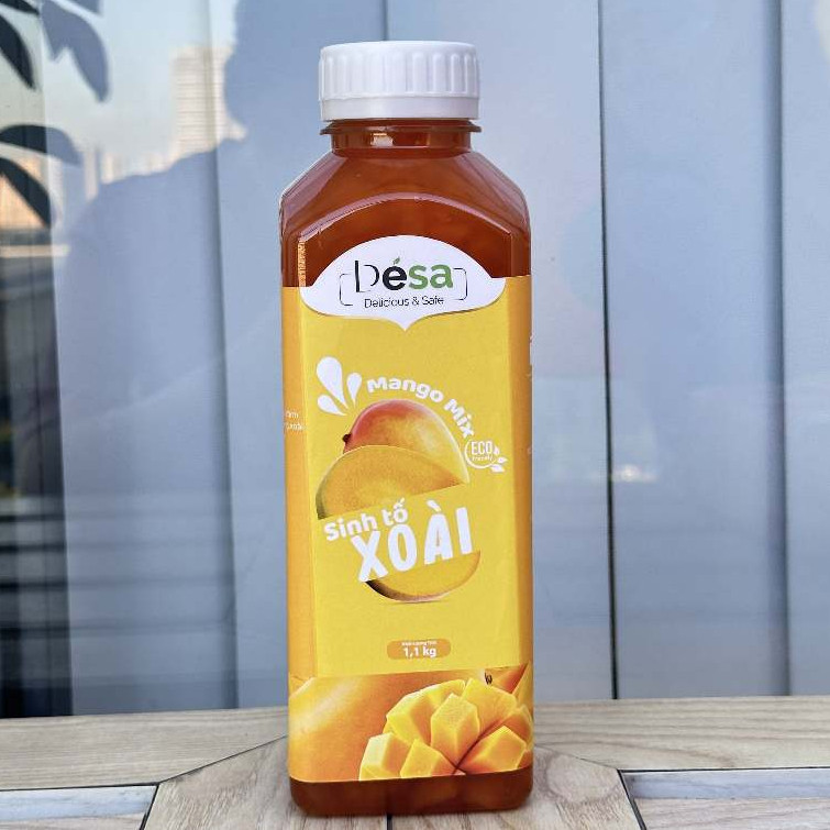 Mứt Sinh Tố Hoa Quả Desa Mix 1.1kg, Nguyên Liệu Từ Trái Cây Tươi Cho Pha Chế Thơm Ngon Chuẩn Vị Quán