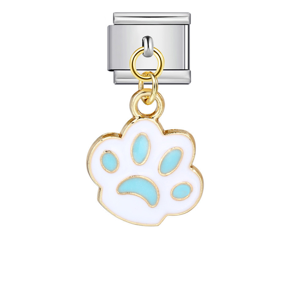 Vòng tay thép titan series Paw đầy màu sắc, thiết kế module dễ điều chỉnh