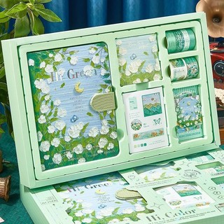 Ins Style Notebook Hộp Quà Tặng Sổ Tay Bộ Nguyên Bộ Nhật Ký Giá Trị Cao Tinh Tế Gửi Bé Gái Quà Tặng Sinh Nhật