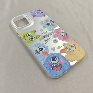 Ốp Lưng iPhone Quái Vật Dễ Thương Công Nghệ IMD Chống Trầy | Tương Thích iPhone 16/15/14/13/12/11 Pro Max/XR/XS Max