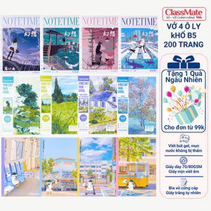 Vở Ô Ly Van Gogh 200 Trang 70/80GSM Vở 4 Ôly 2x2mm Tập Ôly Luyện Viết Khổ B5 Cho Học Sinh, Sinh Viên -AT