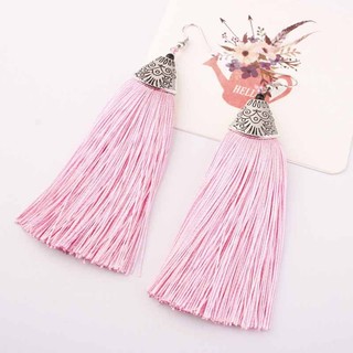 Bông Tai Nữ Phong Cách Mùa Hè với Tua Rua và Thiết Kế Xếp Chồng Dangle