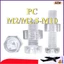Ốc Vít pake đầu tròn Bulong Đầu Tròn suốt (PC) Bu lông nhựa / Đai ốc M2-M10