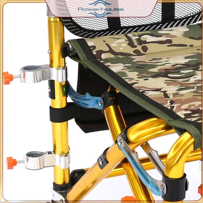 Chân đế kẹp cố định dành cho ghế câu cá ô đứng