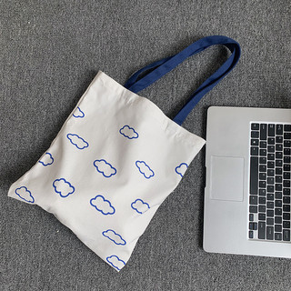 Túi vải Zip Cloud Hàn Quốc mới