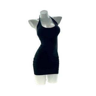 Đầm dây Niche kiểu Pháp có đệm ngực, thiết kế slim-fit, phong cách sang trọng