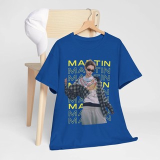 Áo thun tay ngắn Martin lấy cảm hứng từ K-pop fan art - Size L thoải mái