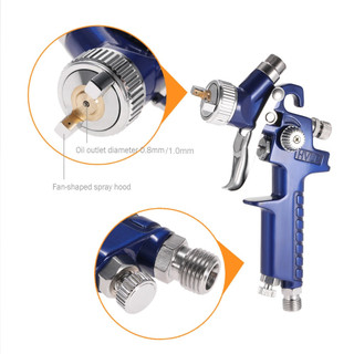 AIMVUKES  Súng phun sơn mini H-2000 Hvlp 0.5 / 0.8 / 1.0mm đầu phun cho xe hơi