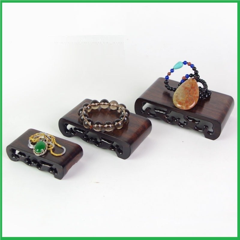 Đôn Tầu Bằng Gỗ Gụ Dáng Cuốn Thư Dùng Kê Ấm Chén Trà, Lư Hương, Chậu Cây Bonsai Với Nhiều Kích Thước