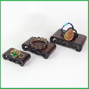 Đôn Tầu Bằng Gỗ Gụ Dáng Cuốn Thư Dùng Kê Ấm Chén Trà, Lư Hương, Chậu Cây Bonsai Với Nhiều Kích Thước