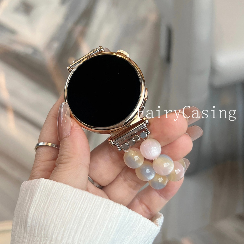 Dây đeo hạt nhựa dòng chảy 18 20 22MM cho Xiaomi Mi Watch S1 / S1 Pro / S2 / S3 / S4 Dây thun cho Mi Watch Color 2 2Pro