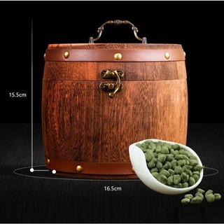 Trà Ô Long Nhân Sâm Lan Quý Nhân (Thùng Gỗ 500 gram)