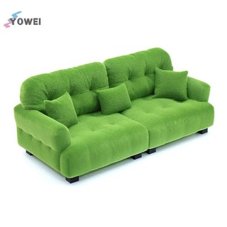 YOWEI Nhà Búp Bê Mô Phỏng Đổ Xô Sofa Mô Hình Nhà Búp Bê Phòng Khách Nội Thất Trang Trí Phụ Kiện Giả Vờ Chơi Đồ Chơi VN