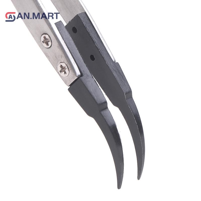 Bigdealssuper Cho Đồng Hồ Lắp Đặt Tay Làm Việc Thẳng El ESD-259 ESD-259A ESD-7A Tay Cầm Nhíp Nhựa Chống Tĩnh Điện Siêu