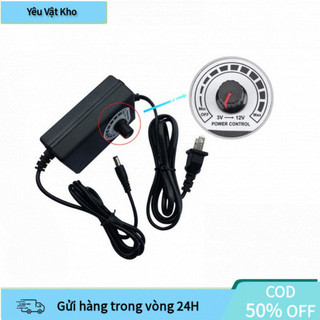 Bộ nguồn DC có thể điều chỉnh điện áp đầu ra, tích hợp đèn báo trạng thái, dễ dàng sử dụng cho các dự án DIY