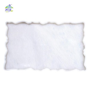 Khay Silicon Lớn Nghệ Sĩ Khuôn Đế Lót Ly Không Đều Nhựa Dính Đồ Dùng Nghệ Thuật Làm Khay Của Riêng Bạn Khuôn Nhựa Epoxy