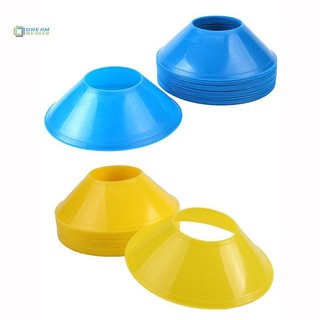 [Dream] 10 Bộ Nón Thiết Bị Huấn Luyện Bóng Đá Cho Kid Pro Đĩa Nón Nhanh nhẹn Tập Thể Dục Trở ngại Tránh Phụ Kiện Huấn Luyện Thể Thao mới