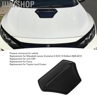 iuxishop mui xe không khí trim chống mặc quần áo chống lại bề mặt chống trầy xước cho Land Cruiser (màu đen bóng)