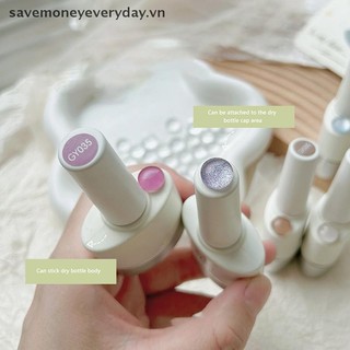 [savemoneyeveryday] 40 Chiếc Thẻ Màu Thủy Tinh Đầu Trong Suốt Hiển Thị Tròn Gel Ba Lan Thiết Kế Bảng Màu Móng Tay Đầu Thẻ Dụng Cụ Làm Móng Tay Phong Cách Hàn Quốc [vn]
