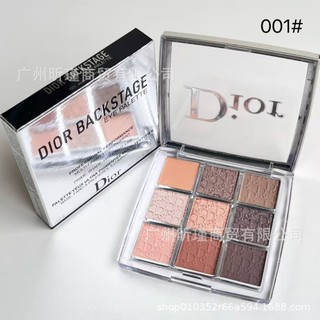 Hậu Trường Chín Màu Đất Màu Phấn Mắt Bảng Bí Ngô 10g Người Mới Bắt Đầu Phiên Bản Mới Dijia Trang Điểm Siêu Mẫu