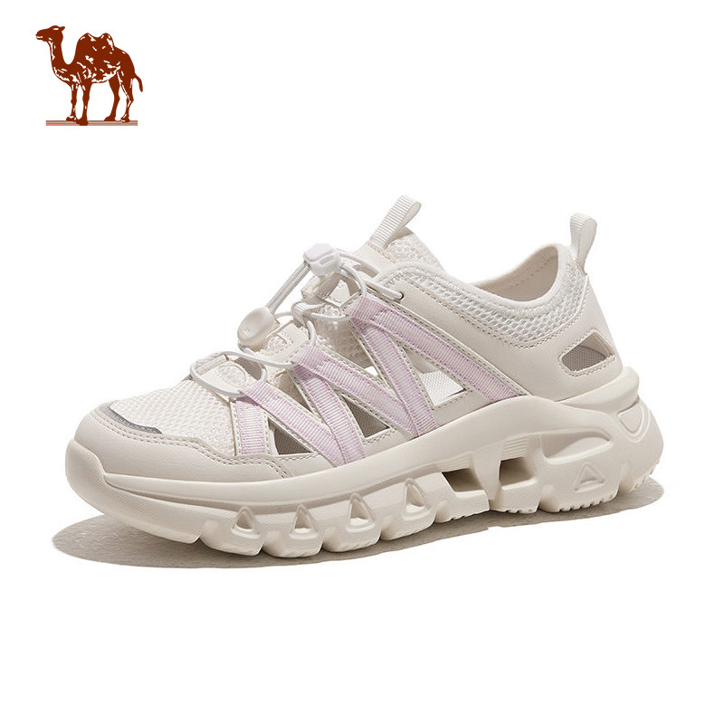 CAMEL CROWN Giày đi biển ngoài trời dành cho nữ Giày sandal thể thao nhẹ thoáng khí