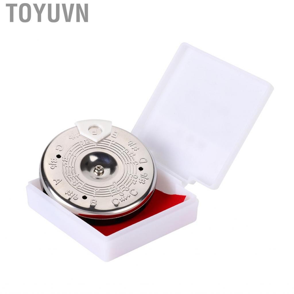 toyuvn ACAGALA Sensitive Chromatic 13 Pitch Pipe Tuner C to Tuner Tool kèm hộp đựng phụ kiện nhạc cụ
