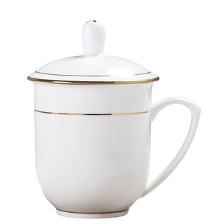 Jingdezhen Xương Trung Quốc Trà Cốc Có Nắp Hội Nghị Cốc Gốm Nước Văn Phòng Cốc Quà Tặng Cốc Phong Cách Jing RAVE