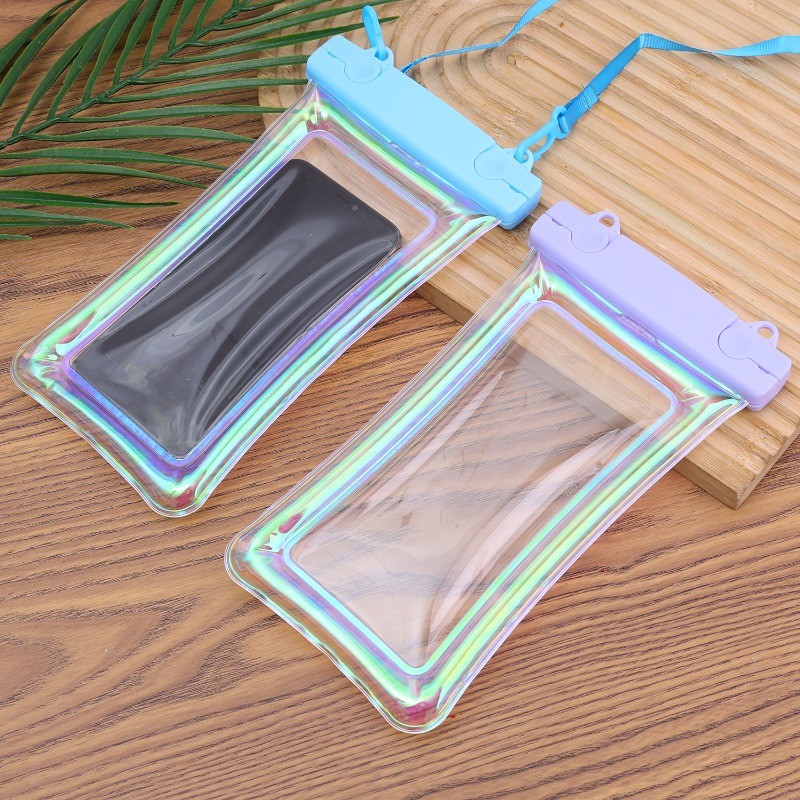 Túi đựng điện thoại chống nước bằng PVC dày, phù hợp cho đồ bơi và túi khí nổi