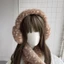 Khăn quàng cổ ấm áp sang trọng MERIGGIARE, Phụ kiện trang trí Cosplay chống lạnh, Bịt tai dày hình nai sừng tấm dễ thương sáng tạo Thu đông