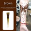 Kem Xăm SAMO Henna, Dễ Sử Dụng Màu Nâu Đen Henna Dán Nón, Nghệ Thuật Cơ Thể Bán Vĩnh Viễn Tạm Thời Mehndi Body Art Ink Sử Dụng Mỹ Phẩm